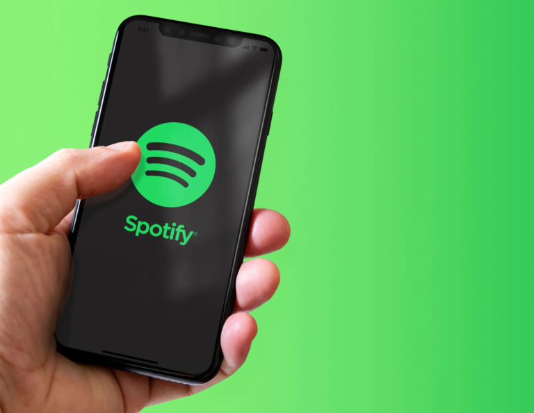 Spotify Logo Cellphone 768x595