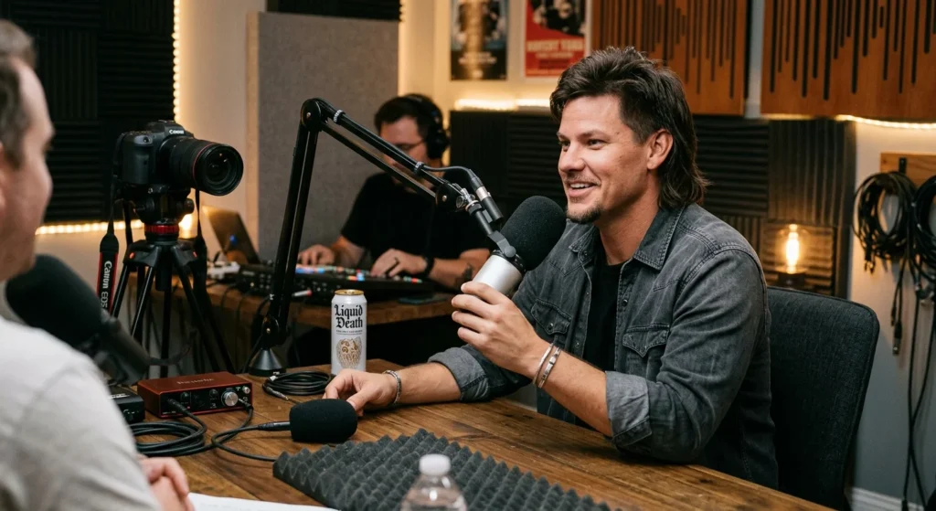 Theo Von net worth podcast host recording This Past Weekend