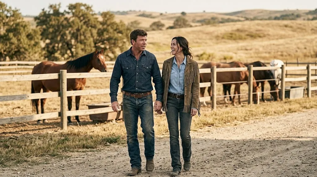 Taylor Sheridan net worth family with wife Nicole Muirbrook